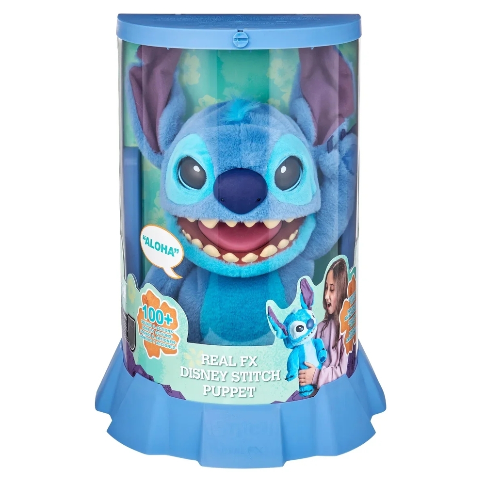 NEW Stitch Disney RealFX Puppet